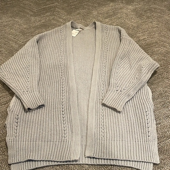 Free People Nightengale cardigan grey (NWT) size xs - Oversized - Picture 4 of 4
